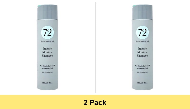 72 Hair Intense Moisture Shampoo, 8 oz - 2 Pack