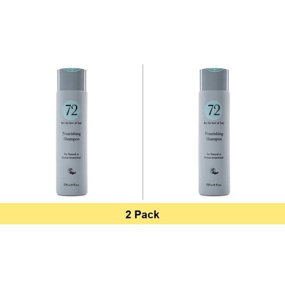 72 Hair Nourishing Shampoo, 8 oz - 2 Pack Bundle