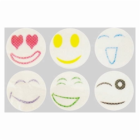 Proshield Natural Mosquito Repellent Patches, Citronella Smiley Stickers, White, 60 Count