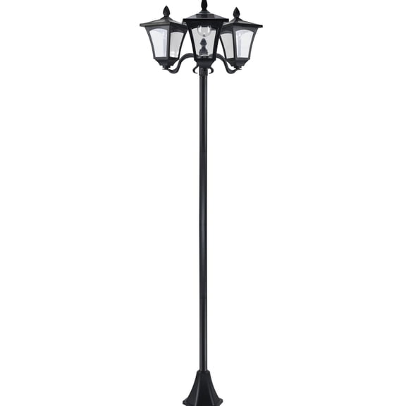 72" IP44 Rated - Six Hours of Light at Night - Driveway, Lawn - All-Weather Outdoor Lamp