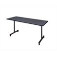 thumbnail image 1 of 72 In. Kobe Mobile Rectangular Training Table - Grey, 1 of 1