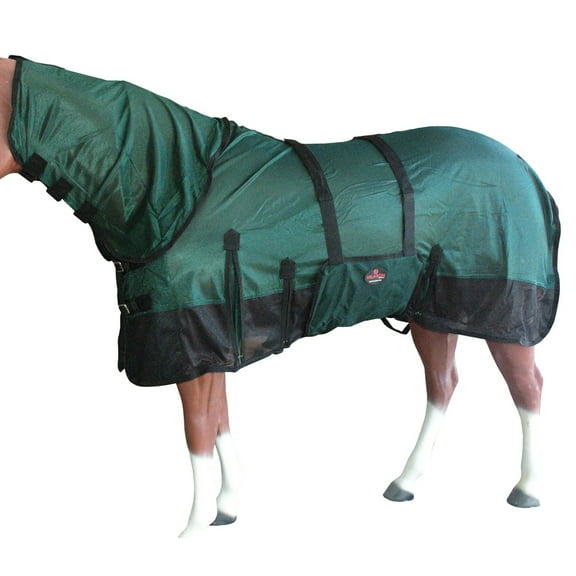 72 In Uv Protect Mesh Bug Mosquito Horse Fly Sheet Summer Hunter Green