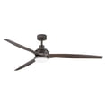 thumbnail image 1 of 72 Inch 3 Blade Ceiling Fan With Light Kit-Metallic Matte Bronze Finish Hinkley Lighting 900172Fmm-Lwd, 1 of 5