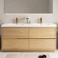 thumbnail image 1 of 72 - Inch Double Sink Bathroom Vanity with Pre - Assembled Base and Ample Storage for Organized Bathroom, 1 of 6