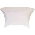 thumbnail image 1 of 72 Inch Round Spandex Table Cover White, 1 of 1