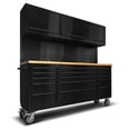 thumbnail image 1 of Anortrek 72" Rolling Tool Chest with 15 Drawers & 3 Upper Cabinets, Lockable, with two brakes, 1 of 7