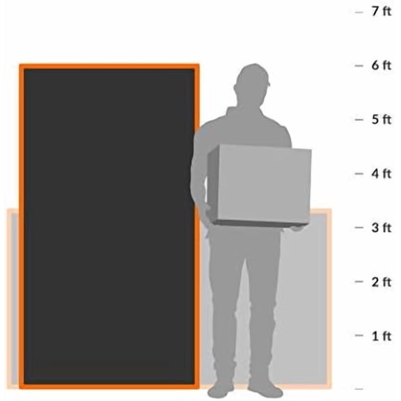 72-Inch by 40-Inch Heavy Duty Padded Moving Blankets, 6-Pack (272406)