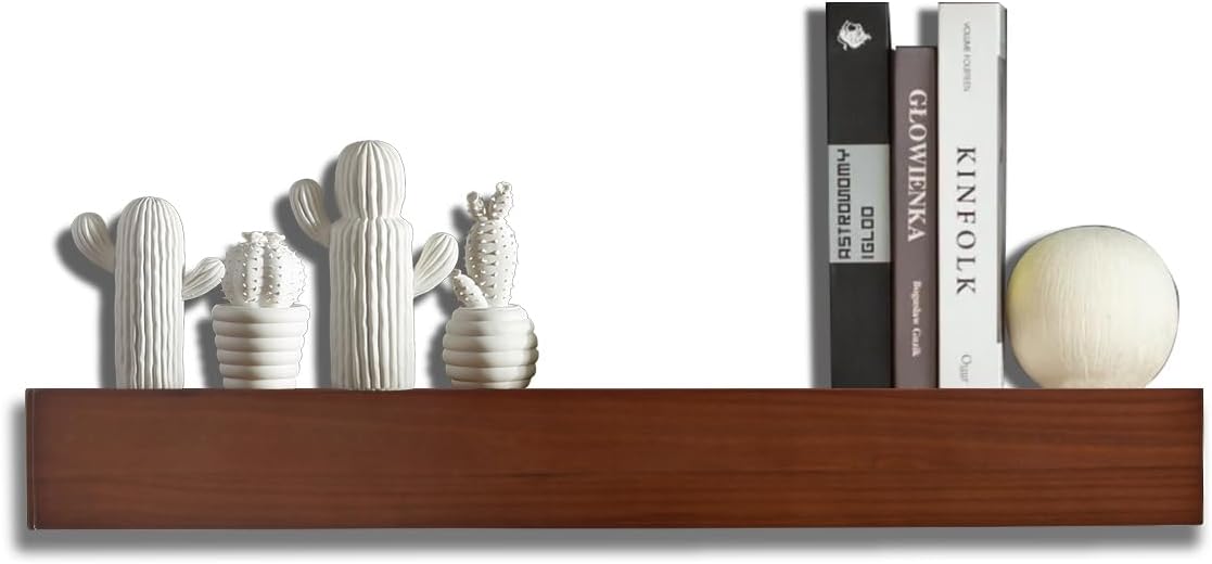 72 Inches Fireplace Mantel Shelf, Wood Mantels for Fireplace Decor