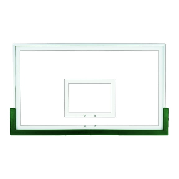 72" Kelly Green TuffGuard Backboard Padding