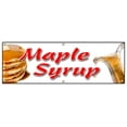 thumbnail image 1 of 72" MAPLE SYRUP BANNER SIGN sign pancakes waffles, 1 of 4