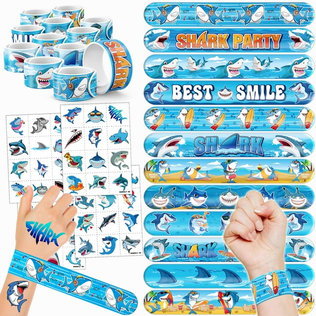 TaimeiMao 24 PCS Bracelets à Claquer Enfant, 12 Styles, 10 Halloween Tatouage Temporaires, Halloween Slap Bracelets Pour Enfants, Sac Remplisseurs Cadeau Party Favors Pour Filles Garçons