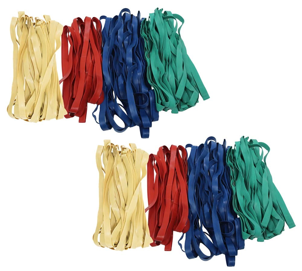 72 Pack Large Rubber Moving Bands - Includes 96 Mover Rubber Bands (Set of 24 pcs Each), 25", 30", 36" and 42" for Moving Pallets, Blankets, Packing, Boxes, Furniture