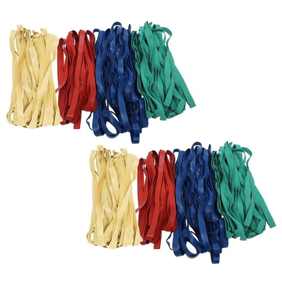 72 Pack Large Rubber Moving Bands - Includes 96 Mover Rubber Bands (Set of 24 pcs Each), 25", 30", 36" and 42" for Moving Pallets, Blankets, Packing, Boxes, Furniture