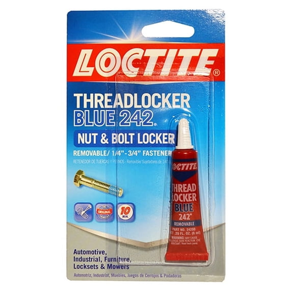 72-Pack of 0.20 oz Loctite 209728 Loctite Threadlocker Blue 242