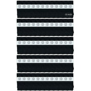 72 Pairs Of Yacht & Smith 30 Inch Wholesale Men's Long Tube Socks, Cotton Sport Tube Socks Size 10-13 (Black)