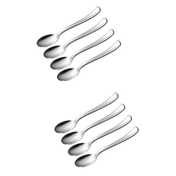 72 Pcs Disposable Spoons Birthday Silverware Mini