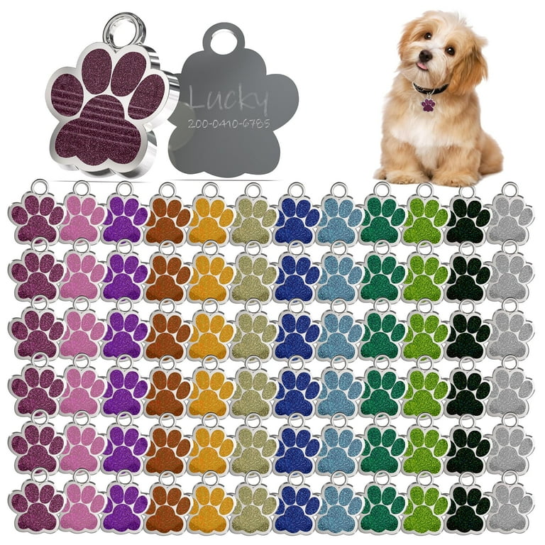 Bulk engraved pet id tags discount