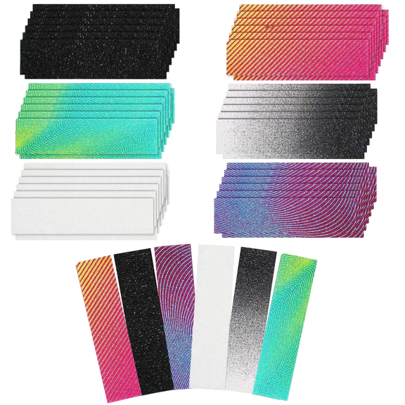 72 Pcs Textured Sensory Fidget Stickers, Anxiety Stress Relief Adhesive Calming Strips, 6 Unique Styles for Therapy, Office & Daily Use
