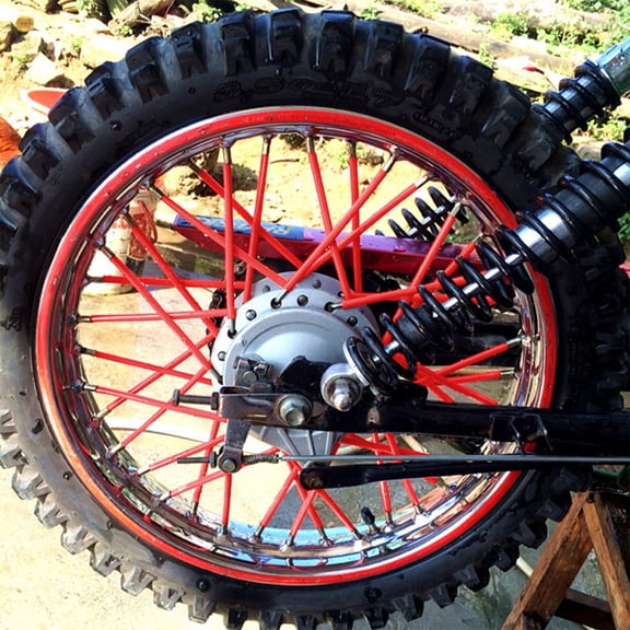 72 Pcs Wheel Spoke Covers Set, Custom DIY Spoke Sleeves for Bicycle Motorcycle, Simple Tool-Free Slit Design for Personalized Wheel Accents, Creative Modification Gift for Youngsters