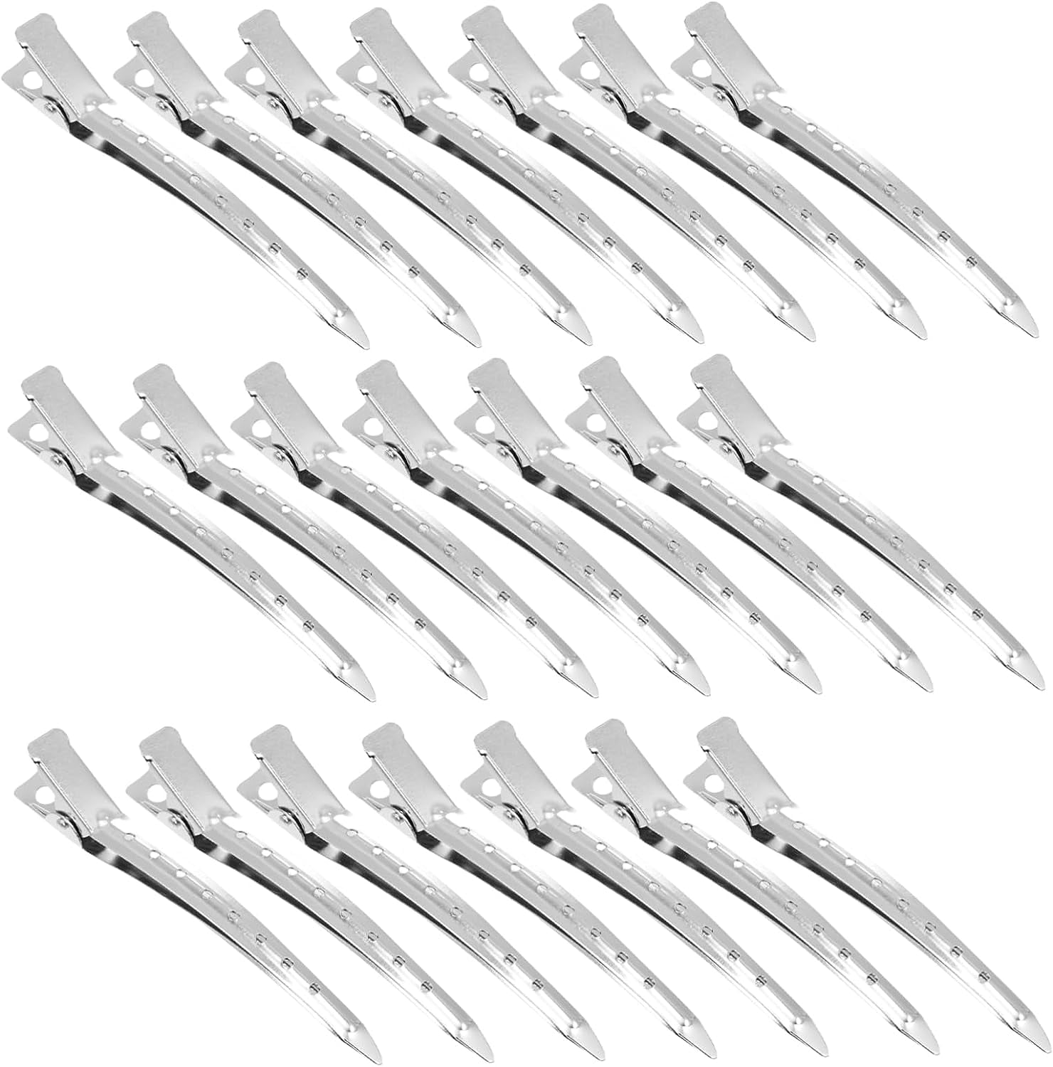 72 Pcs With Metal Duckbill Clip Metal Hair Flat Hair Clips Bridal Hair Clip No Crease Hair Clips