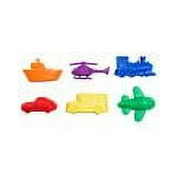 Didax 72-Piece Assorted Transportation Counters