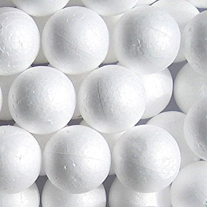 72 Pieces of 2 Inch Diameter Smooth Polystyrene Foam Balls for School,  Arts and Crafts