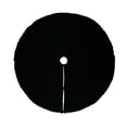 thumbnail image 1 of 72" Plush Black Velvet Treeskirt, 1 of 2