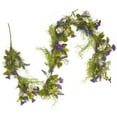 thumbnail image 1 of 72" Purple Flower Garland, 1 of 4