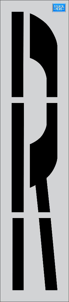 Railroad R R Stecil 72