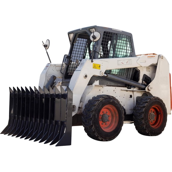 72" SKID STEER Root Rake Attachment for Excavator Tractor