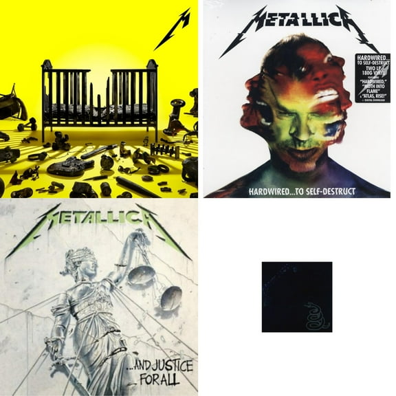 72 Seasons (2LP) & Hardwired To Self-Destruct (2LP/180G/Dl Card) & And Justice For All (Remastered) & Metallica (Remastered/2LP)