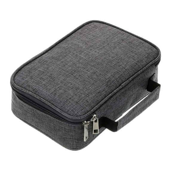 72-Slot Pencil Organizer Case, Multi-Compartment Zipper Pouch with Removable Inserts, Portable Art Supply Storage for Coloring Tools