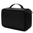 thumbnail image 1 of 72 Slots Pencil Case, TSV Handly Multi-Layer Pen Pouch Organizer for Colored Pencils, Watercolor Pens, Gel Pen - Black, 1 of 9