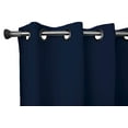 thumbnail image 1 of 72" Tall Grommet Blackout Solid Poplin 56" Wide Curtain, 1 of 4