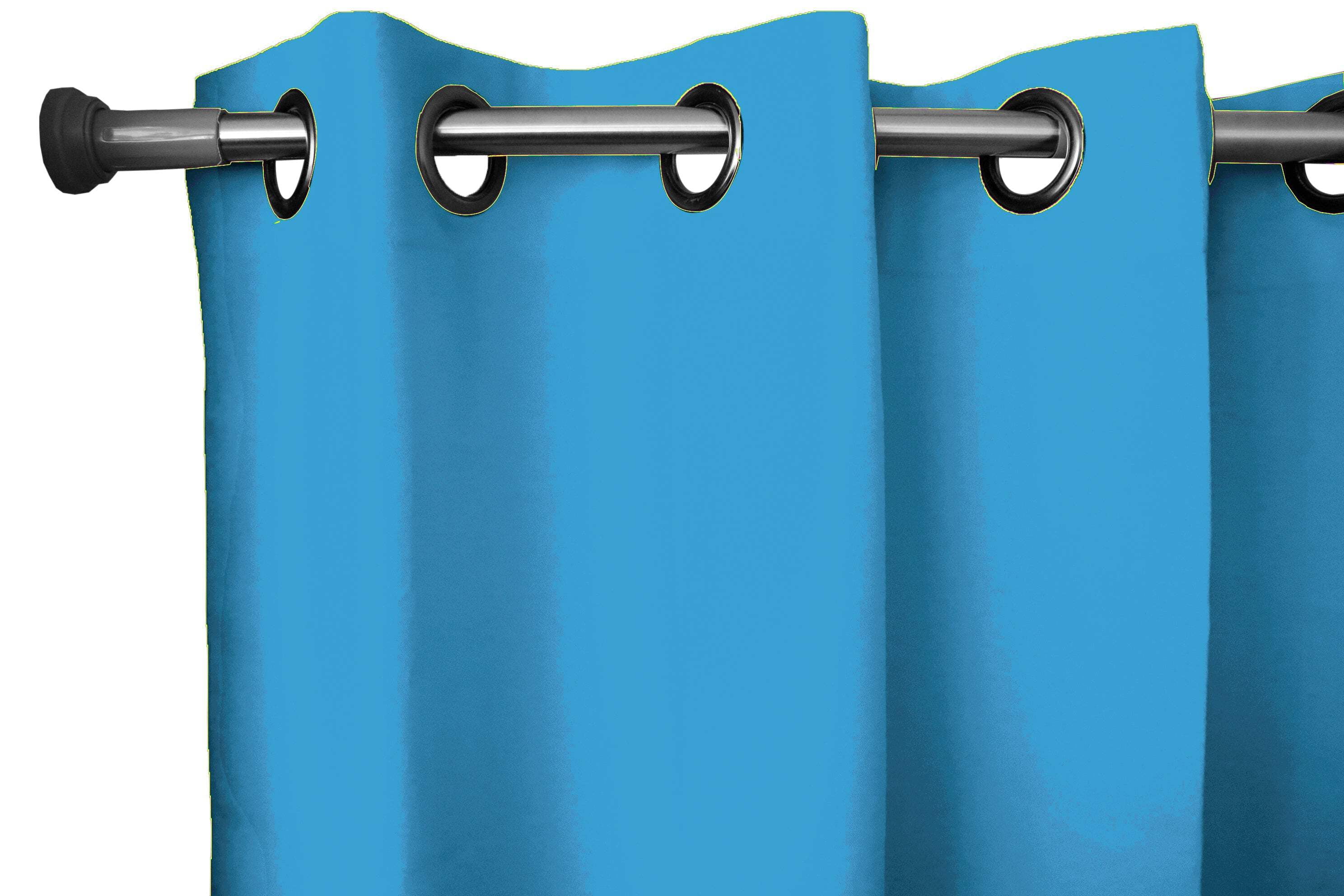 72" Tall Grommet Blackout Solid Poplin 56" Wide Curtain