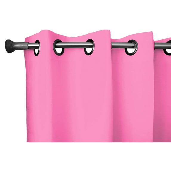 72" Tall Grommet Blackout Solid Poplin 56" Wide Curtain