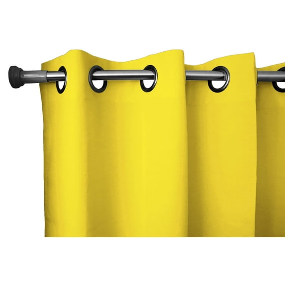 72" Tall Grommet Blackout Solid Poplin 56" Wide Curtain