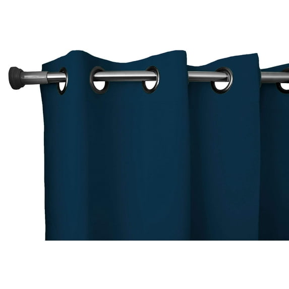 72" Tall Grommet Blackout Solid Poplin 56" Wide Curtain