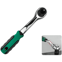 72 Tooth Ratchet Wrench Set With Extension 1/4 3/8 1/2 Drive Professional Auto