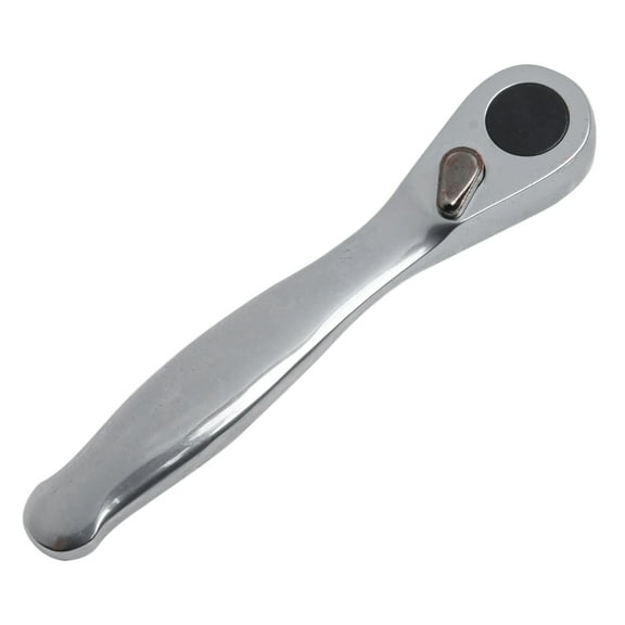 72-Tooth Reversible Ratchet Wrench 1/4-Inch Square Drive, Chrome-Vanadium Steel Compact Head For Automotive Repair And DIY
