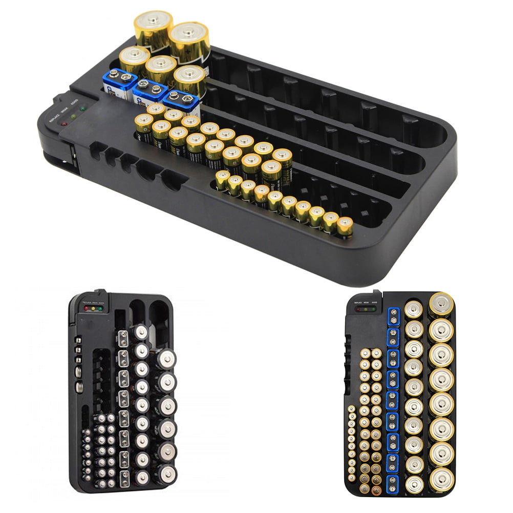72 Various Battery Storage Containers Battery Storage Case Battery ...