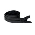 thumbnail image 1 of 72" Vislon Zipper - YKK #10 Molded Extra-Heavy Separating - Plastic Pull - 580 Black (1 Zipper/Pack), 1 of 1