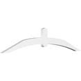 thumbnail image 1 of 72"W x 15"H x 2"D x 4"F, 5/12 Pitch, Archdale Architectural Grade PVC Gable Bracket, 1 of 8