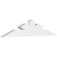 thumbnail image 1 of 72"W x 15"H x 4"D x 6"F, 5/12 Pitch, Saratoga Architectural Grade PVC Gable Bracket, 1 of 8