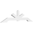 thumbnail image 1 of 72"W x 18"H x 2"D x 4"F, 6/12 Pitch, Vanguard Architectural Grade PVC Gable Bracket, 1 of 8