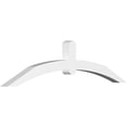 thumbnail image 1 of 72"W x 18"H x 4"D x 4"F, 6/12 Pitch, Archdale Architectural Grade PVC Gable Bracket, 1 of 8