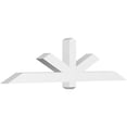 thumbnail image 1 of 72"W x 18"H x 4"D x 4"F, 6/12 Pitch, Kennewick Architectural Grade PVC Gable Bracket, 1 of 8