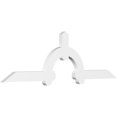 thumbnail image 1 of 72"W x 21"H x 2"D x 4"F, 7/12 Pitch, Ericson Architectural Grade PVC Gable Bracket, 1 of 8