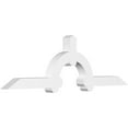 thumbnail image 1 of 72"W x 21"H x 4"D x 4"F, 7/12 Pitch, Ericson Architectural Grade PVC Gable Bracket, 1 of 8