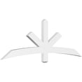 thumbnail image 1 of 72"W x 24"H x 2"D x 4"F, 8/12 Pitch, Alberta Architectural Grade PVC Gable Bracket, 1 of 8
